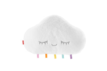 Proiector pernă în formă de norișor cu lumini și sunete, Fisher Price, 0-1 an